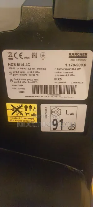 HDS 6/14-4c Karcher High Pressure Washer