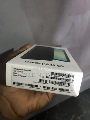 New Samsung Galaxy A26 128 GB Black