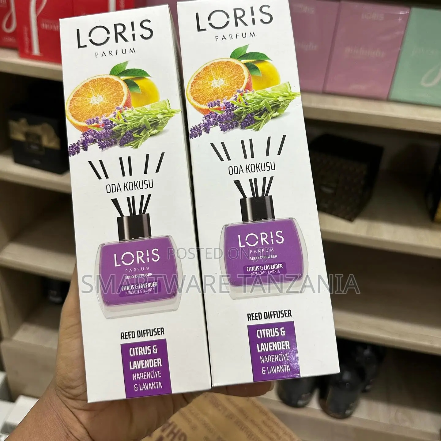 Loris Reed Diffuser - Aromatic Home Fragrance Natural Essential Oils