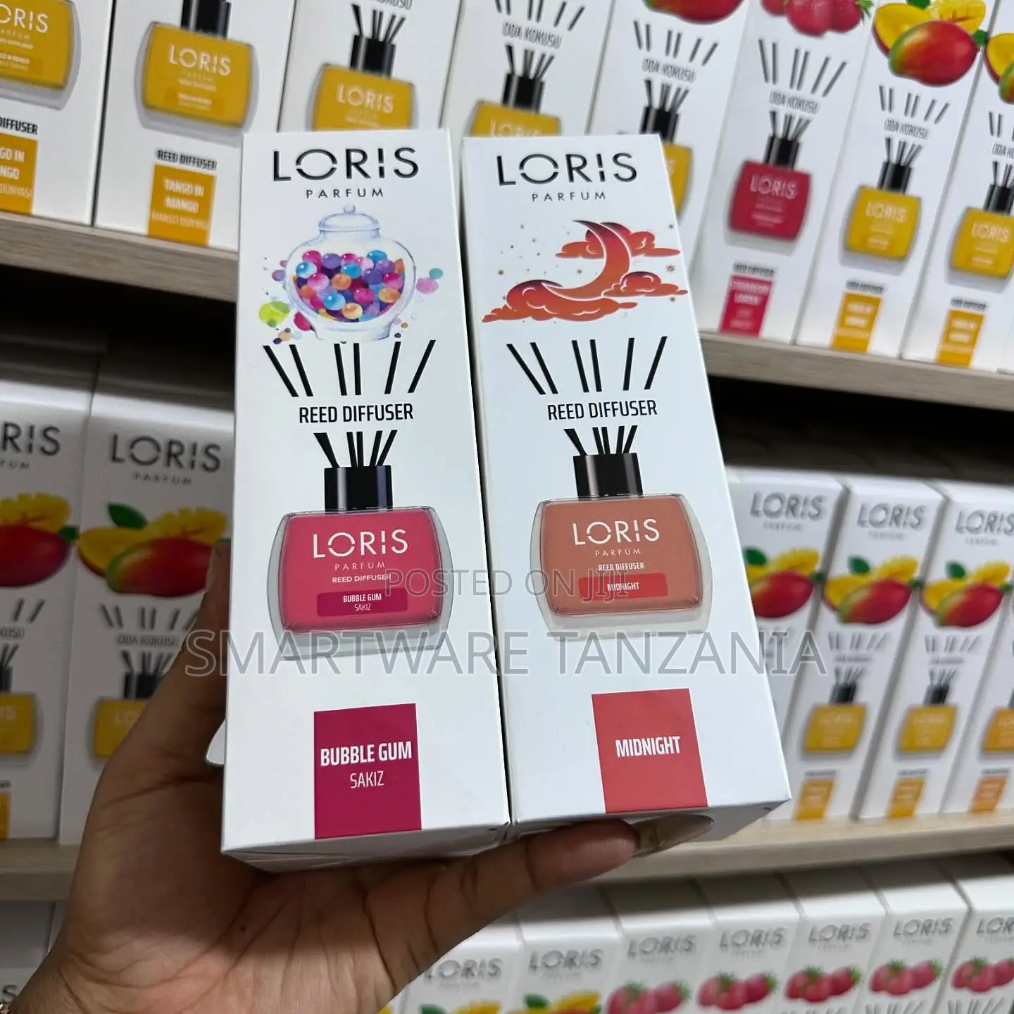 Loris Premium Reed Diffuser Set - 120ml Bottle