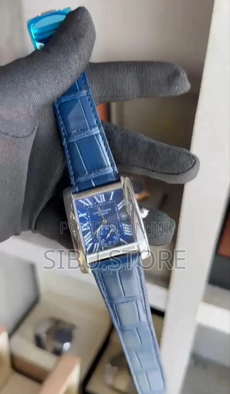 Blue Cartier Original Watch