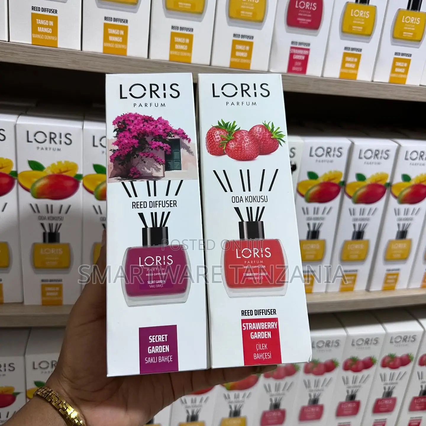 Loris Scented Reed Diffuser - 120ml Long-Lasting Aroma