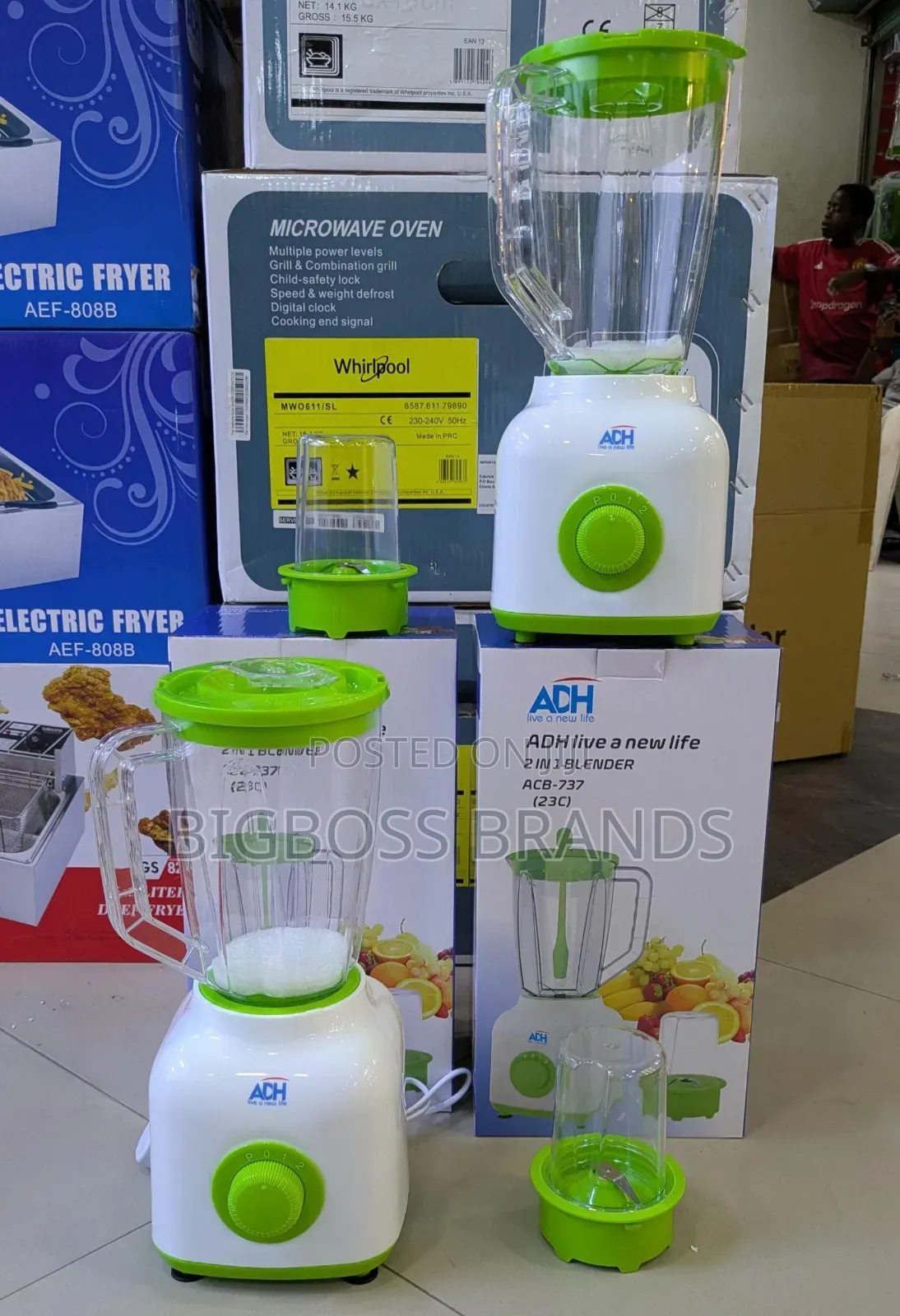 Adh Electric Blender 1.5 Liters