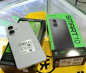 New Infinix Smart 10 128 GB Silver