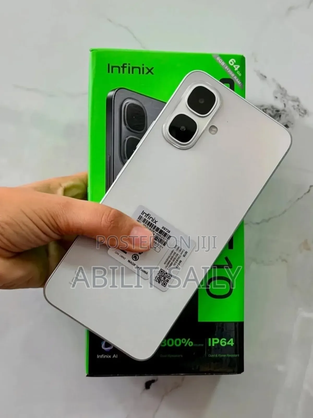 New Infinix Smart 10 128 GB Silver