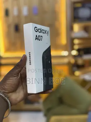 New Samsung Galaxy A07 4G 128 GB Black
