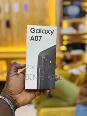 New Samsung Galaxy A07 4G 128 GB Black