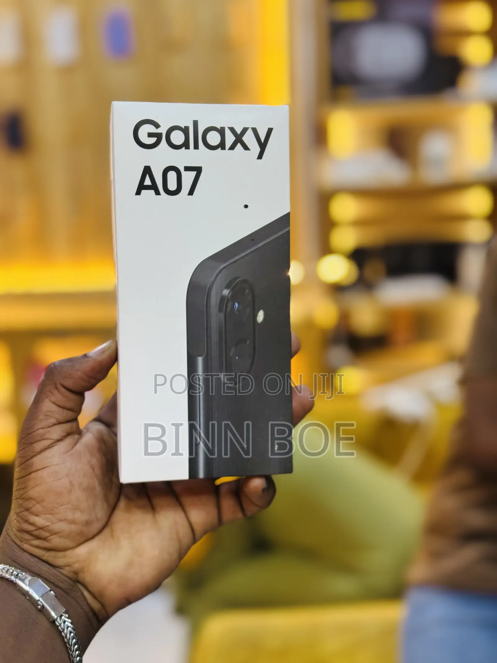 New Samsung Galaxy A07 4G 128 GB Black
