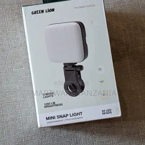 Green Lion Light Mini Pocket Led Snap Light For Photos Videos/Vlogs