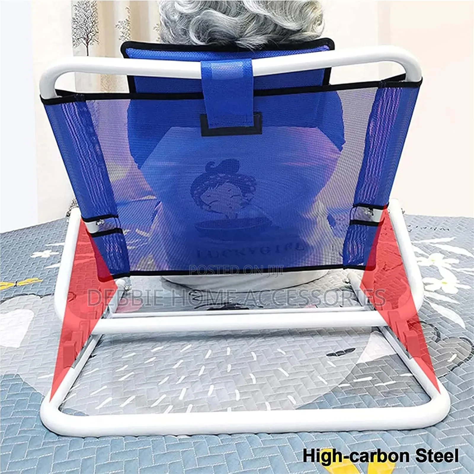Bed Backrest Folding Lifting Seat With Armrests