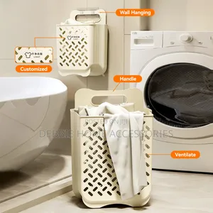 2 in 1 Storage Basket Laundry Hamper Collapsible Laundry Baskets