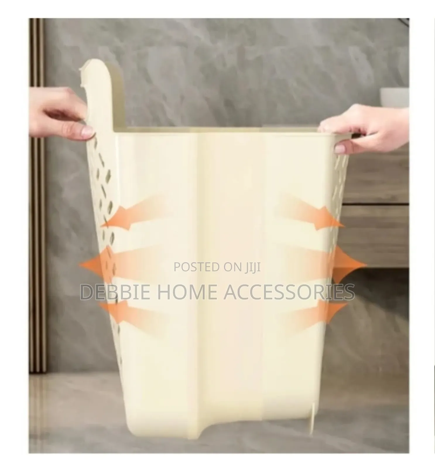2 in 1 Storage Basket Laundry Hamper Collapsible Laundry Baskets