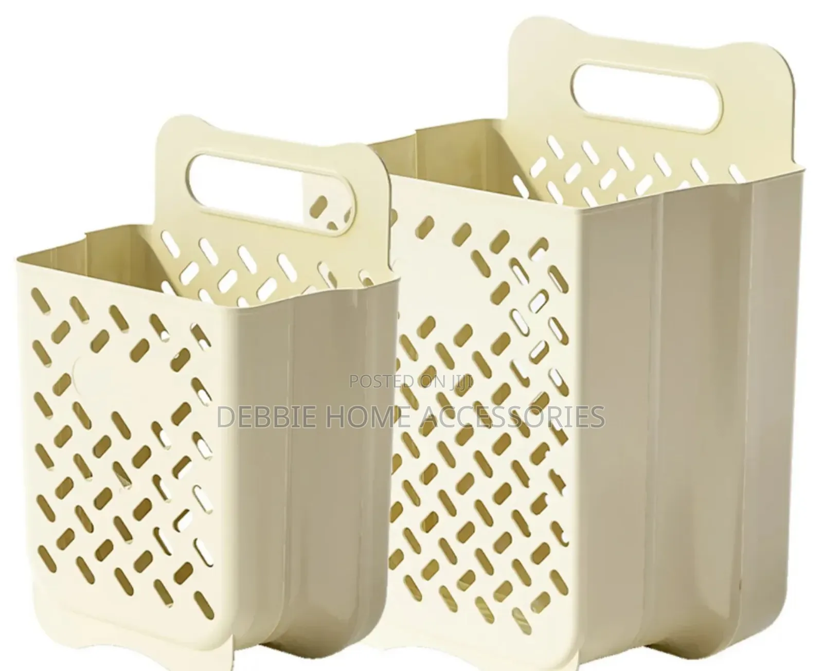 2 in 1 Storage Basket Laundry Hamper Collapsible Laundry Baskets