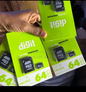 Digit Ultra Premium 64gb Microsd Card With an Adapter