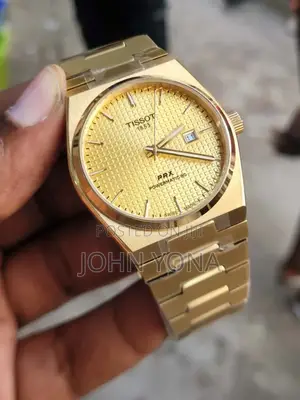 Tissot PRX Powermatic 80 Watch With Gold