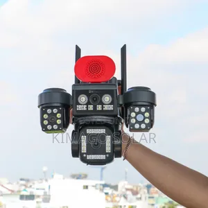 Solar 4g Security Camera 4 Lenses With Phone Access
