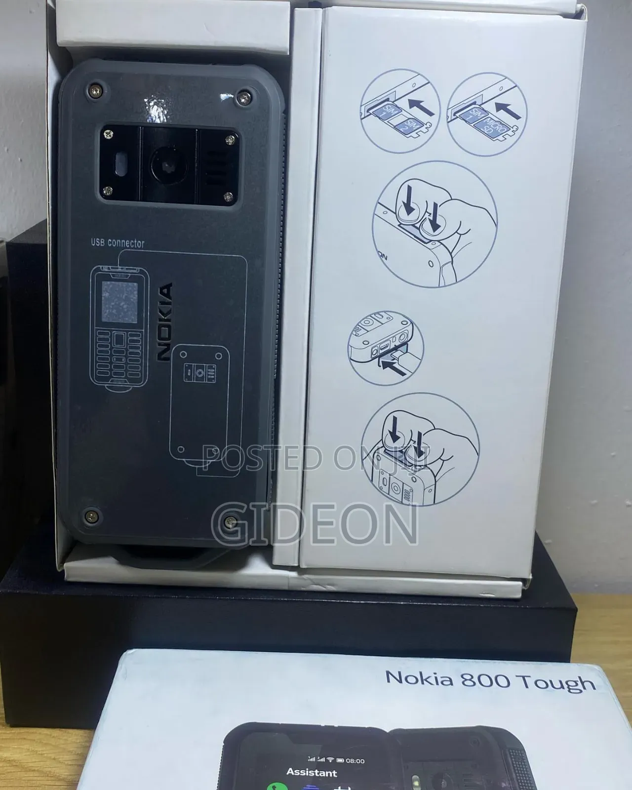 New Nokia 800 Tough 4 GB Black