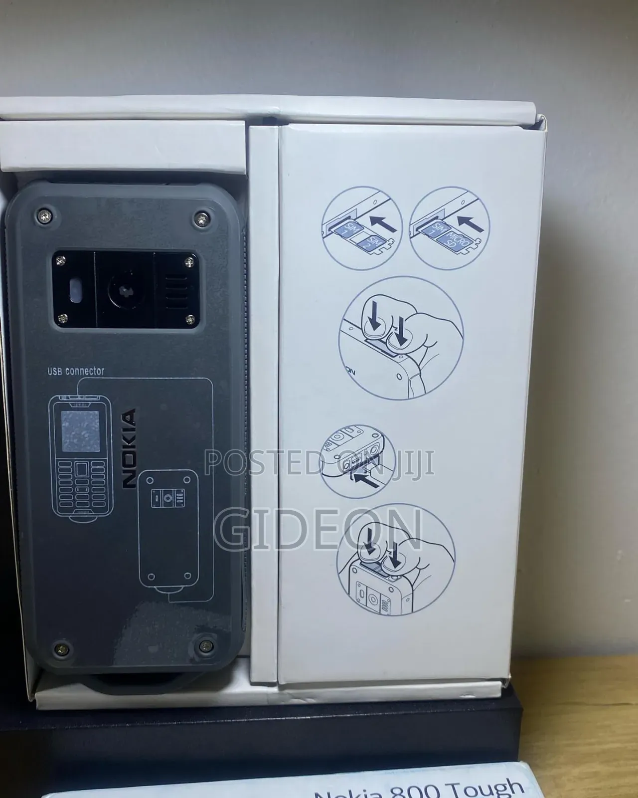 New Nokia 800 Tough 4 GB Black