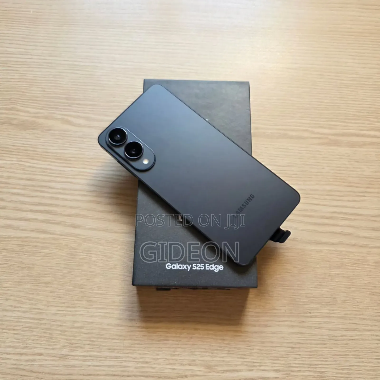 New Samsung Galaxy S25 Edge 256 GB Black