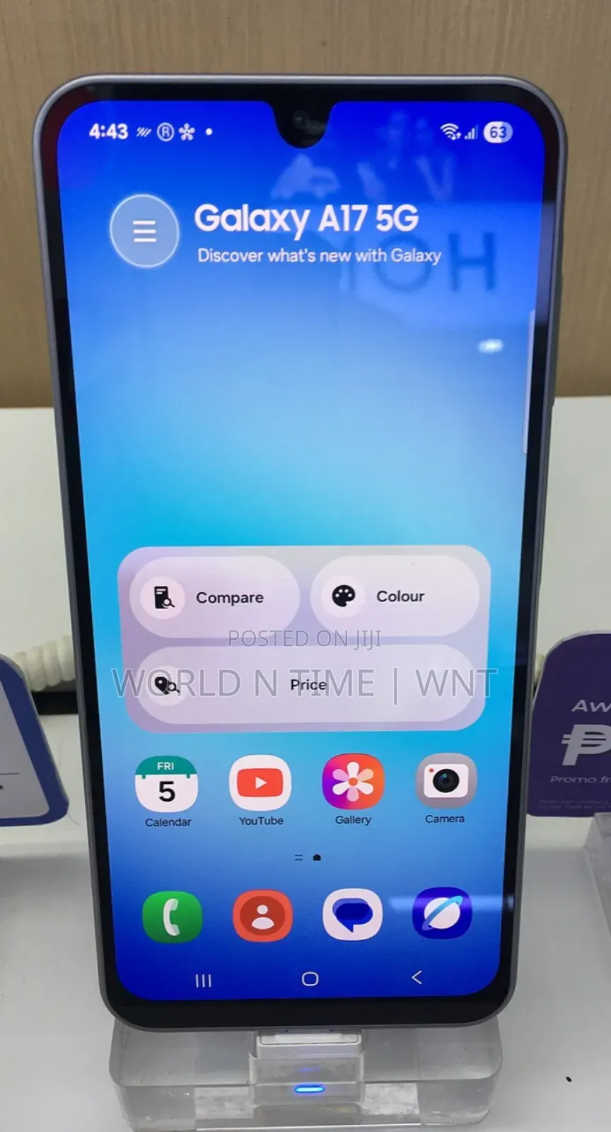 New Samsung Galaxy A17 128 GB Blue