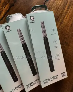 Green Lion Otoscope: Visual Ear Cleaner With 6 Tips Storage