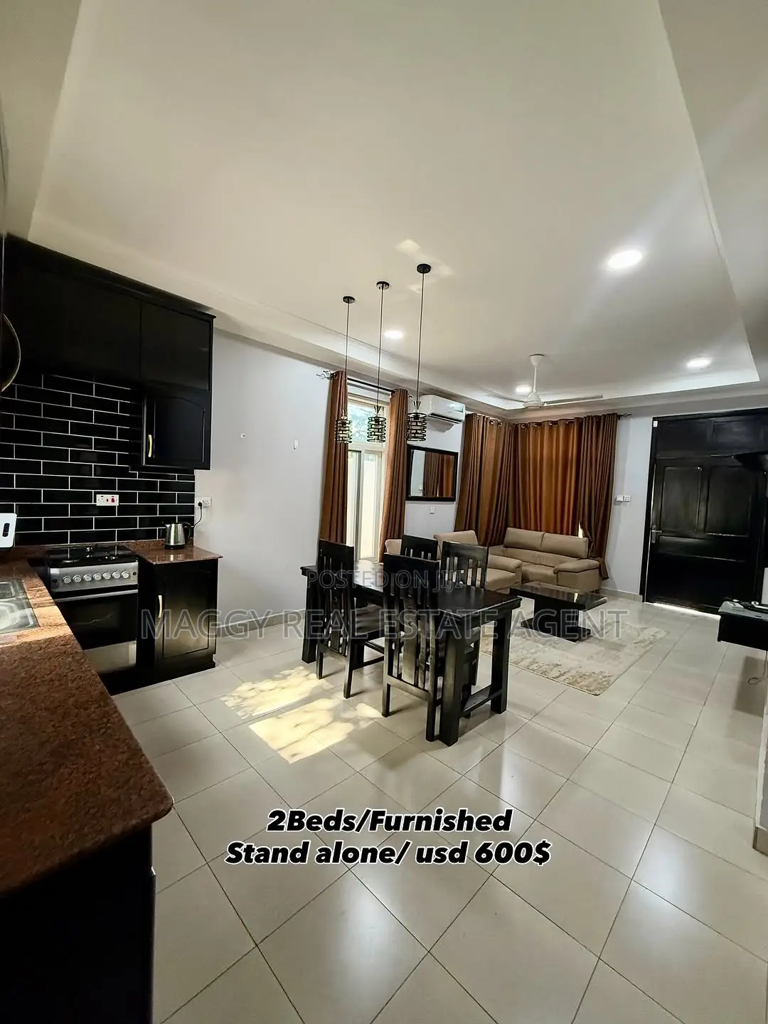 Furnished 2bdrm House in Salasala, Kunduchi for rent