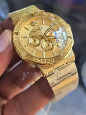 Versace Men's Watch With a Gold-Tone