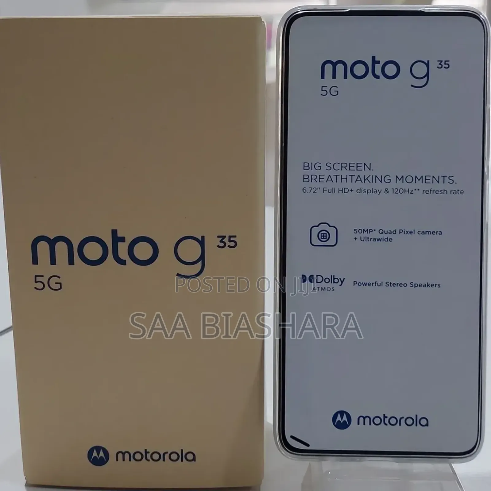 New Motorola Moto G35 128 GB Black