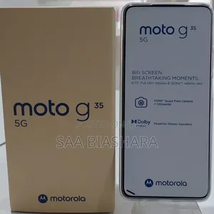New Motorola Moto G35 128 GB Black