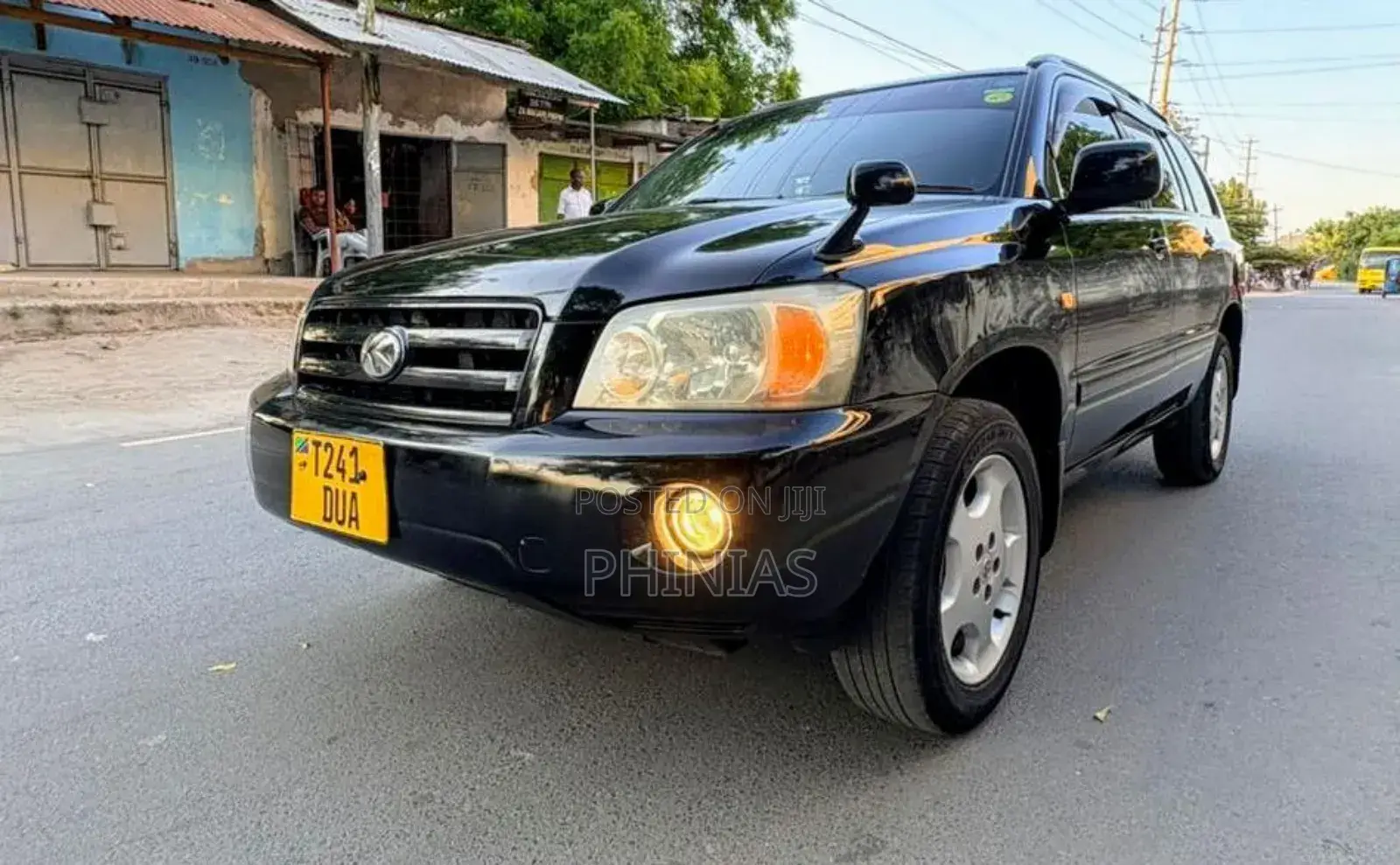 Toyota Kluger 2003 Black