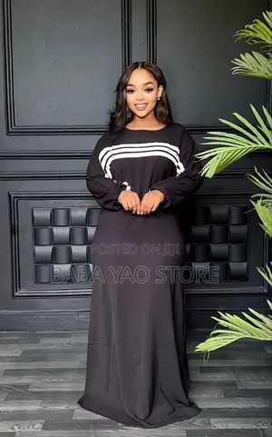 Women's Clothes African Style Long-Sleeved Floorlength Dresses
