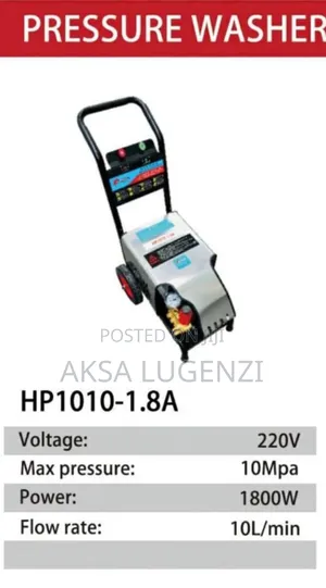 Pressure Washer Hp1010-1.8a Edon, With High Speed