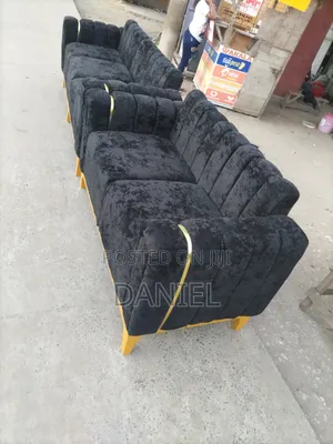 Sofa Set Ya 2:2 Rangi Nyeusi