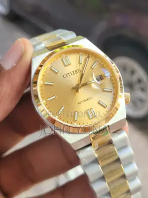 Citizen Tsuyosa Automatic Watch Model Nj0151-88w With a Champagne Dial
