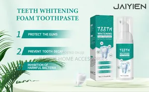 Teeth Whitening Foam Toothpaste.