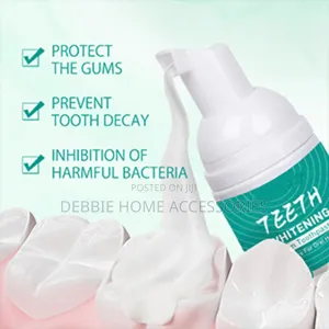 Teeth Whitening Foam Toothpaste.