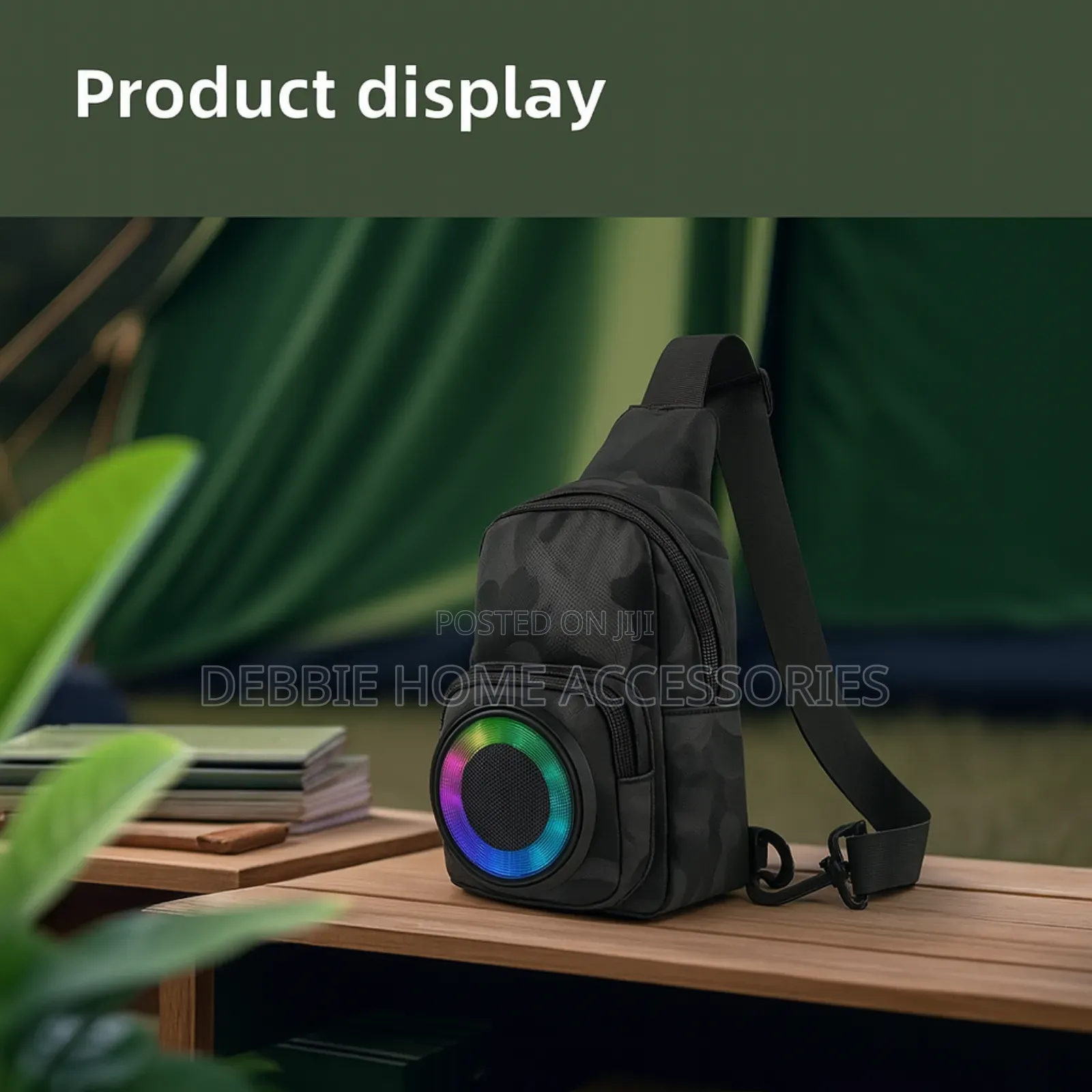Multifunctional Bluetooth Speaker Bag.