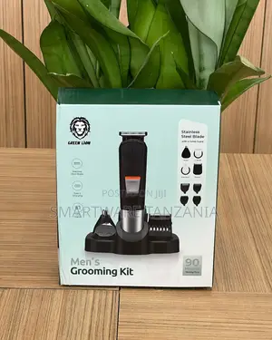Green Lion Mens Grooming Kit 90 Min Usb C Rechargeable Trimmer Set