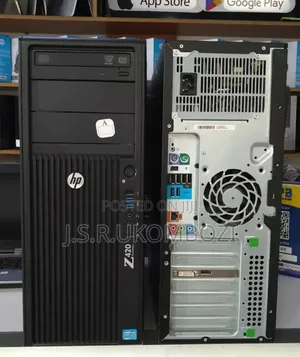 Desktop Computer Hp Z420 4gb Intel Xeon HDD 500gb.