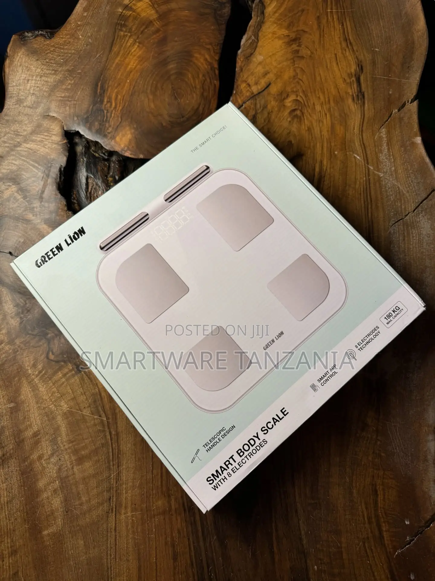 Green Lion Smart Body Scale With 8 Electrodes - Precise Analyzer