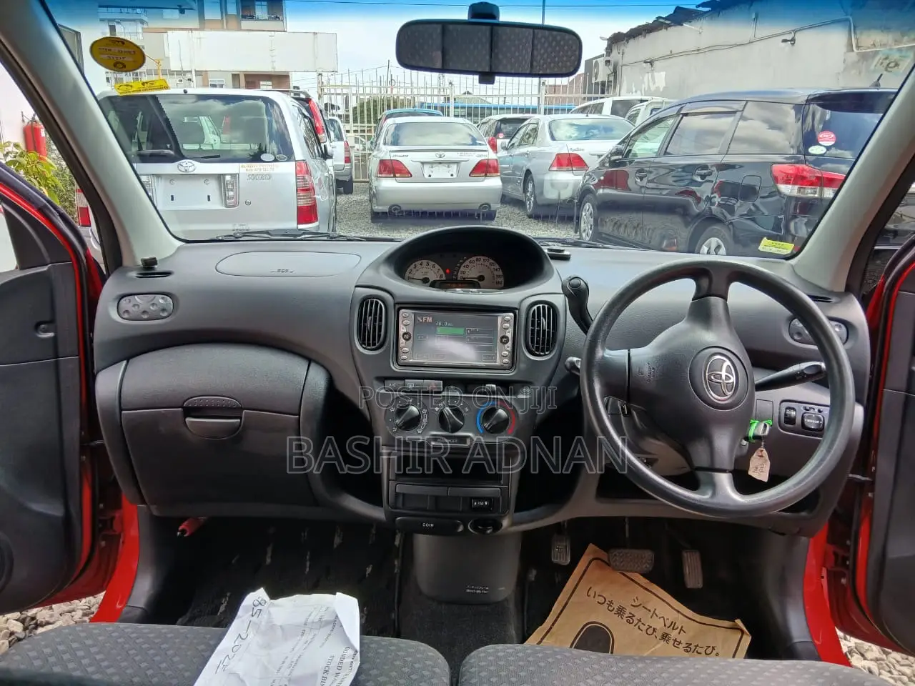 Toyota Fun Cargo 2003 Red