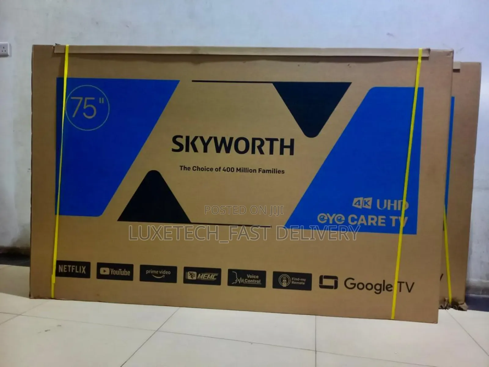 Skyworth 75-Inch Smart Uhd Google Tv