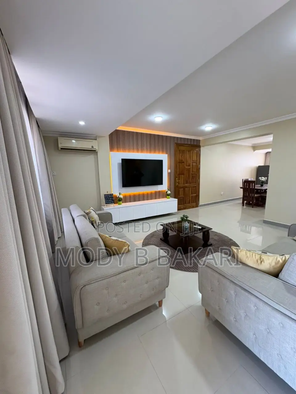 Furnished 3bdrm Apartment in Msasani for rent