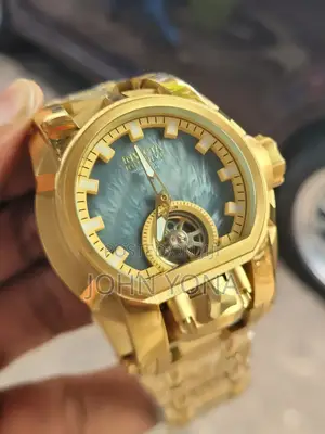 Invicta Reserve Tourbillon Men's Watch With a Gold-Tone