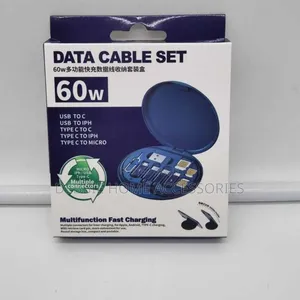 Mini Multi-Functional Fast Charging Data Cable Set