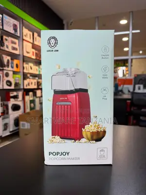 Green Lion Popjoy Popcorn Maker 1200w Hot Air 270ml Uk Plug Oil Free