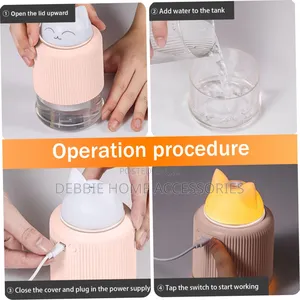 Mini Humidifier/(Cute Cat Shape Humidifier)