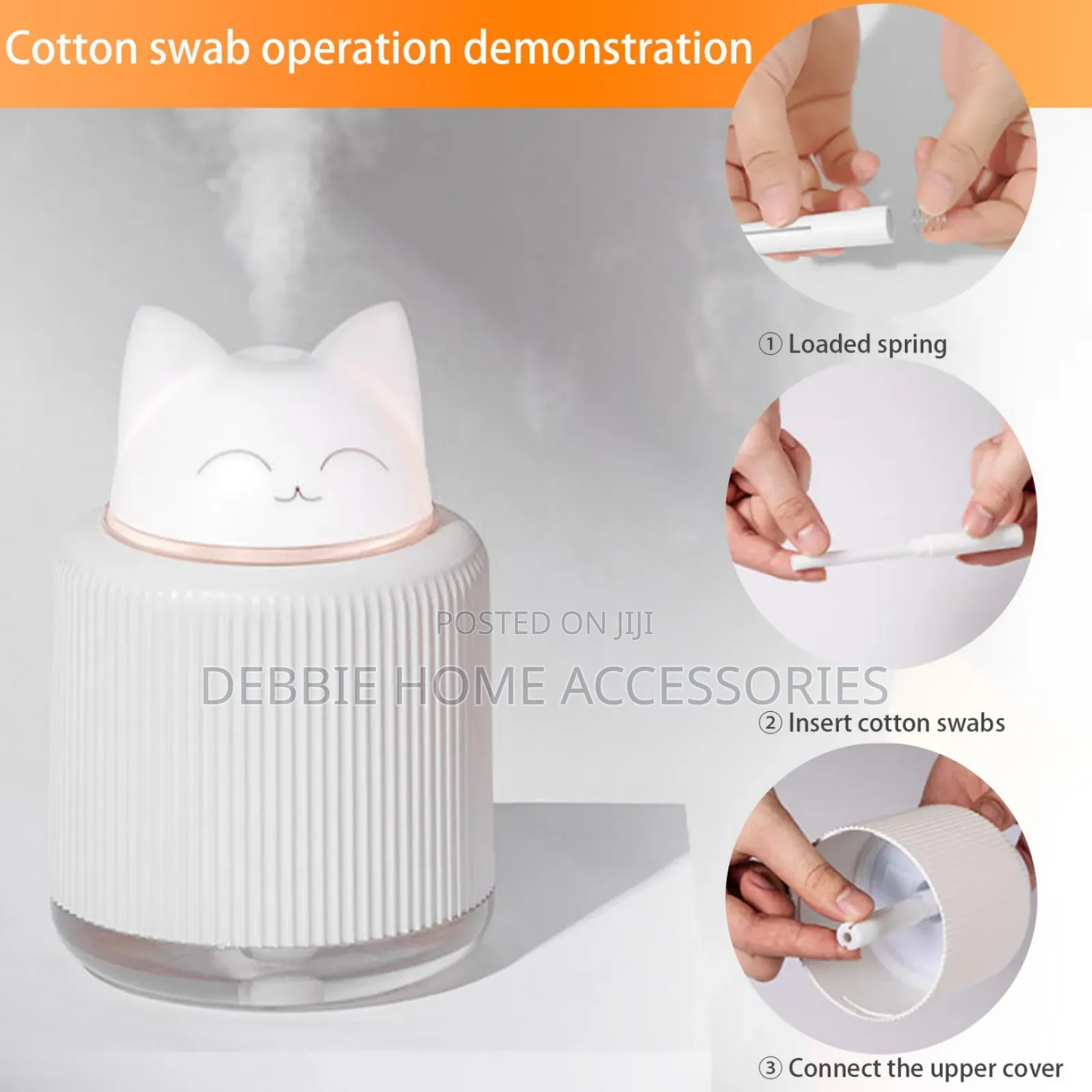 Mini Humidifier/(Cute Cat Shape Humidifier)