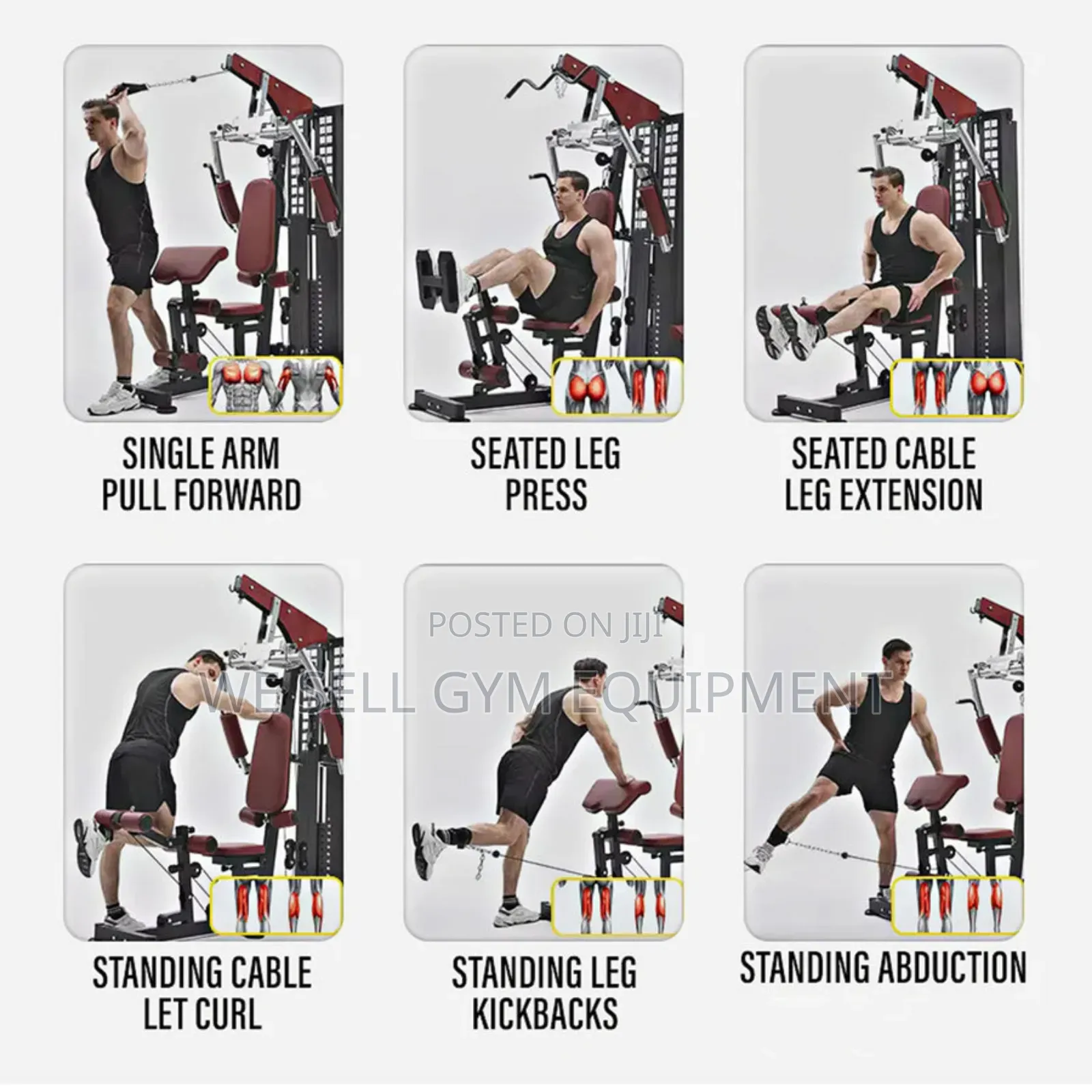 Multigym Single Station Gym Machine