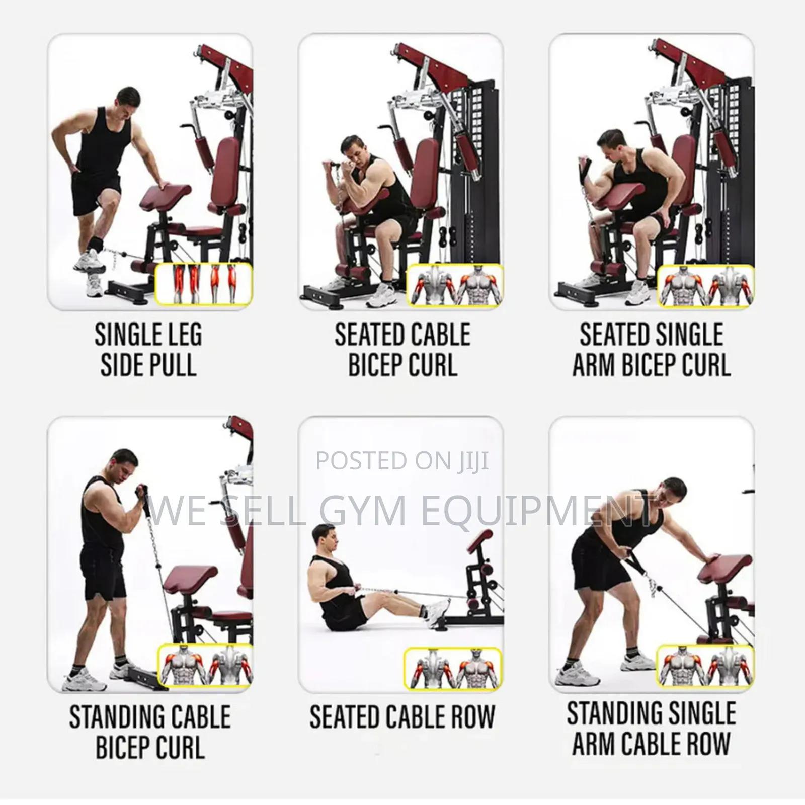 Multigym Single Station Gym Machine